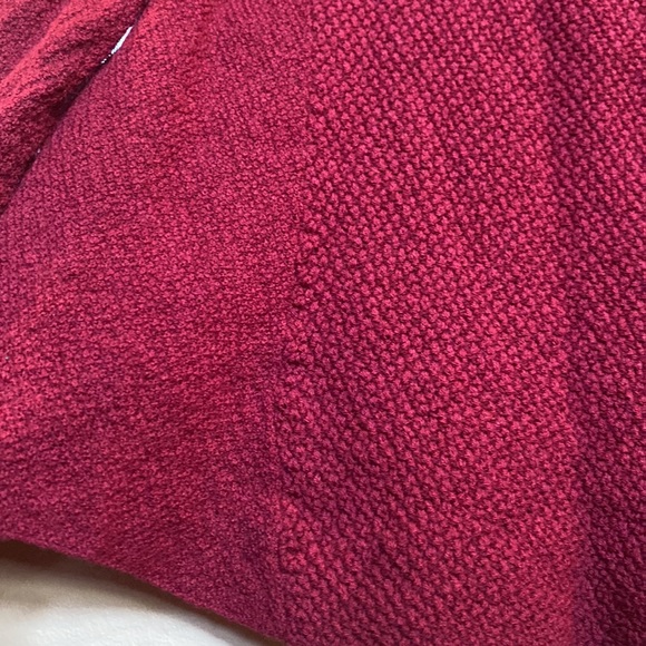 Eileen Fisher medium maroon cardigan - Picture 3 of 5